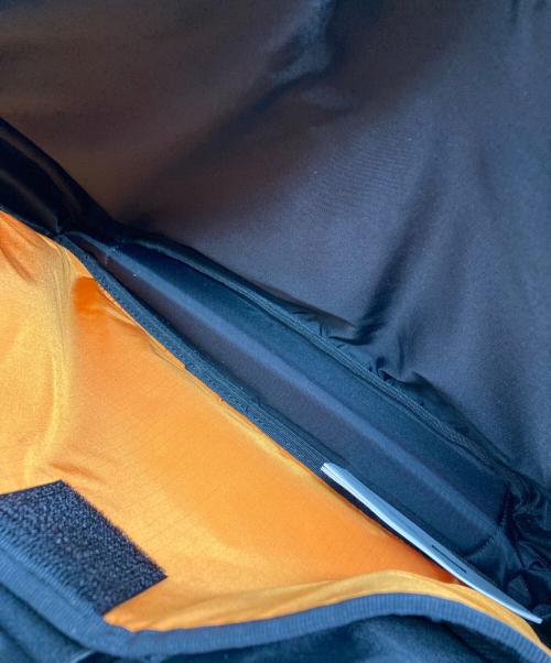 PORTER（ポーター）PORTER (ポーター) HYPE 2WAY SHOULDER BAG ブラック×オレンジの古着・服飾アイテム