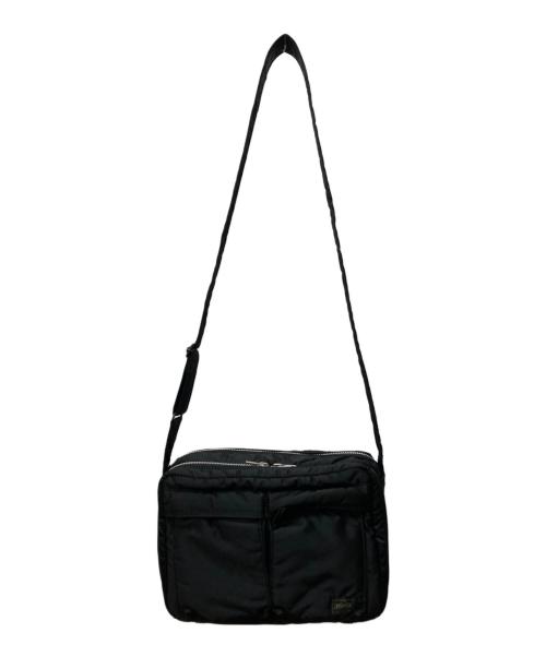 PORTER（ポーター）PORTER (ポーター) TANKER SHOULDERBAG L ブラックの古着・服飾アイテム