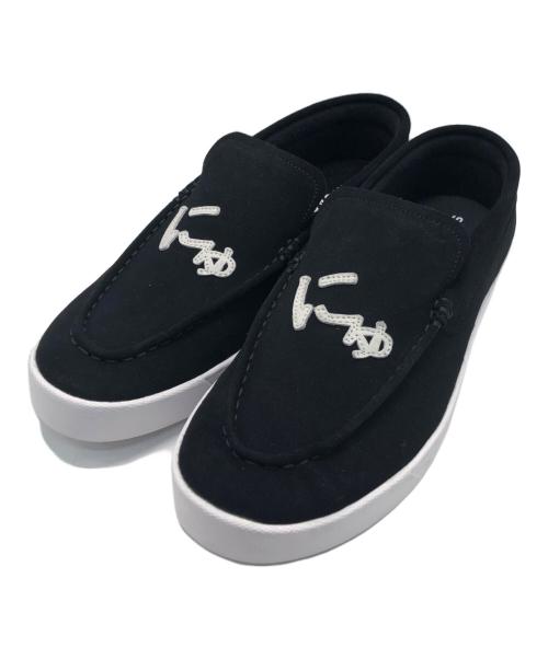 Sangacio（サンガッチョ）SANGACIO (サンガッチョ) スリッポン ブラック サイズ:27㎝の古着・服飾アイテム