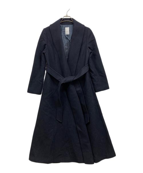 JENNE（ジェンヌ）JENNE (ジェンヌ) 日本製 ウールコート ネイビー サイズ:Lの古着・服飾アイテム