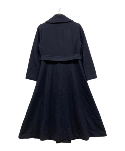 JENNE（ジェンヌ）JENNE (ジェンヌ) 日本製 ウールコート ネイビー サイズ:Lの古着・服飾アイテム
