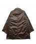 YOKE (ヨーク) LEATHER-LIKE CAR COAT ブラウン サイズ:3：15000円