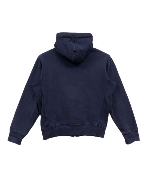 POLO RALPH LAUREN（ポロ・ラルフローレン）POLO RALPH LAUREN (ポロ・ラルフローレン) フード裏サーマル ジップパーカー ネイビー サイズ:Mの古着・服飾アイテム