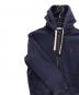 中古・古着 POLO RALPH LAUREN (ポロ・ラルフローレン) フード裏サーマル ジップパーカー ネイビー サイズ:M：10000円