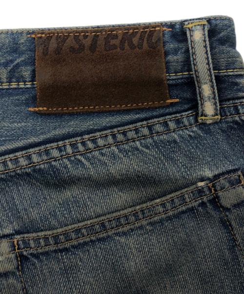 Hysteric Glamour（ヒステリックグラマー）Hysteric Glamour (ヒステリックグラマー) ポケットスタッズデニムパンツ インディゴ サイズ:32の古着・服飾アイテム