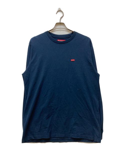 SUPREME（シュプリーム）Supreme (シュプリーム) Small Box L/S Tee ネイビー サイズ:Mの古着・服飾アイテム
