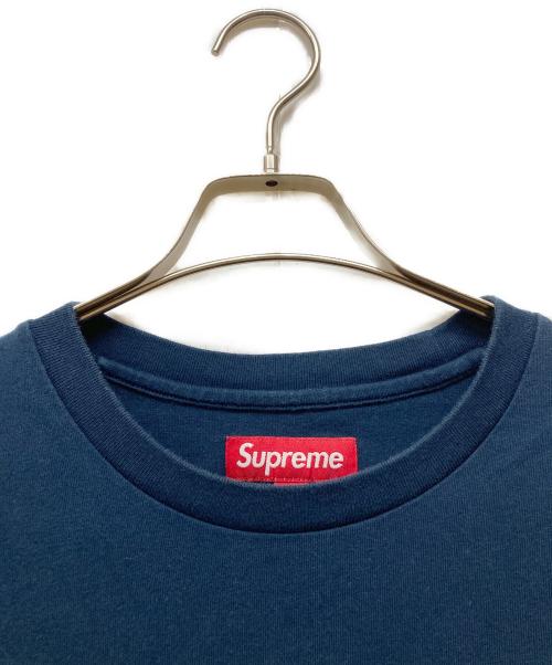 SUPREME（シュプリーム）Supreme (シュプリーム) Small Box L/S Tee ネイビー サイズ:Mの古着・服飾アイテム
