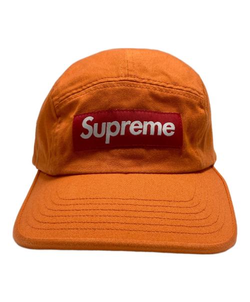 SUPREME（シュプリーム）Supreme (シュプリーム) Washed Chino Twill Camp Cap オレンジの古着・服飾アイテム