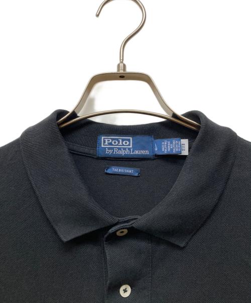 POLO RALPH LAUREN（ポロ・ラルフローレン）POLO RALPH LAUREN (ポロ・ラルフローレン) THE BIG SHIRT ポロシャツ ブラック サイズ:Lの古着・服飾アイテム