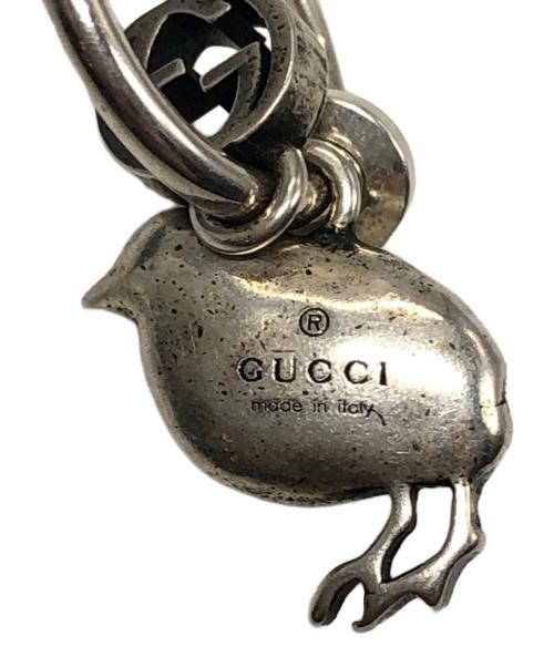 GUCCI（グッチ）GUCCI (グッチ) インターロッキングG&バードモチーフ チック イヤーカフの古着・服飾アイテム