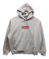 Supreme（シュプリーム）の古着「Inside Out Box Logo Hooded Sweatshirt」｜グレー