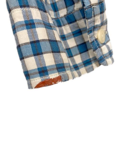 POLO SPORT（ポロスポーツ）POLO SPORT (ポロスポーツ) チェックシャツ ブルー サイズ:Mの古着・服飾アイテム