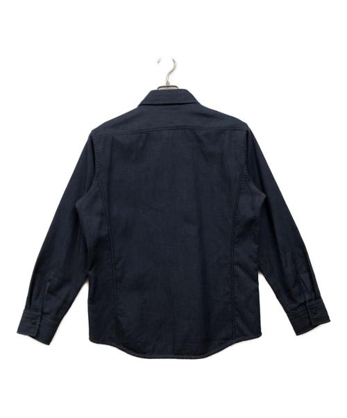 JOSEPH ABBOUD（ジョセフアブード）JOSEPH ABBOUD (ジョセフアブード) リバーシブルシャツ ネイビー サイズ:Mの古着・服飾アイテム