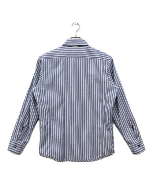 JOSEPH ABBOUD（ジョセフアブード）JOSEPH ABBOUD (ジョセフアブード) リバーシブルシャツ ネイビー サイズ:Mの古着・服飾アイテム