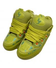 PUMA（プーマ）の古着「LA FRANCE HEATMAP」｜黄緑