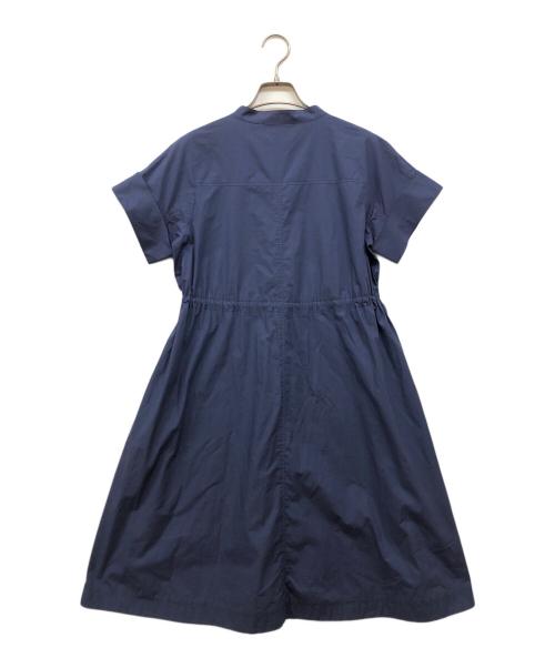 WEEKEND Max Mara（ウィークエンド マックスマーラ）Weekend Max Mara (ウィークエンド マックスマーラ) ブラウスワンピースy ネイビー サイズ:40の古着・服飾アイテム