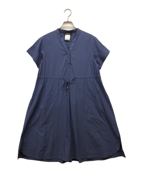 WEEKEND Max Mara（ウィークエンド マックスマーラ）Weekend Max Mara (ウィークエンド マックスマーラ) ブラウスワンピースy ネイビー サイズ:40の古着・服飾アイテム