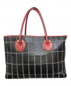 TRIONトライオン）の古着「トートバッグ」｜ブラック