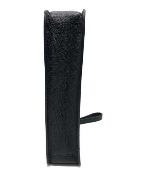 PELLE MORBIDA（ペッレモルビダ）PELLE MORBIDA (ペッレモルビダ) クラッチバッグ ブラックの古着・服飾アイテム