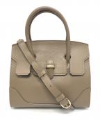 PELLE MORBIDAペッレモルビダ）の古着「VELA ミニボストンバッグ」｜ベージュ