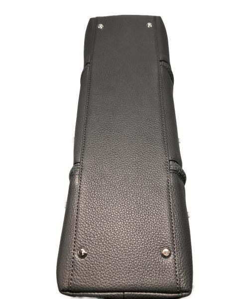 PELLE MORBIDA（ペッレモルビダ）PELLE MORBIDA (ペッレモルビダ) HAWSER フラップトートバッグ グレーの古着・服飾アイテム