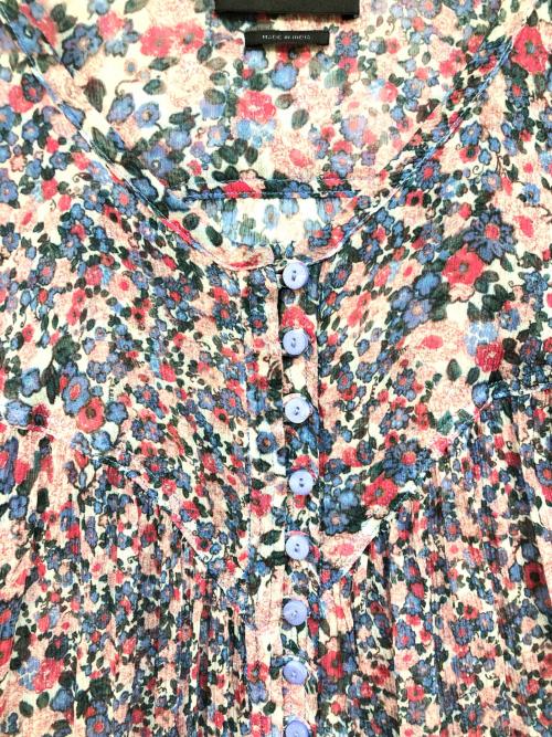 ISABEL MARANT（イザベルマラン）ISABEL MARANT (イザベルマラン) シルクフラワープリントブラウス マルチカラー サイズ:38の古着・服飾アイテム