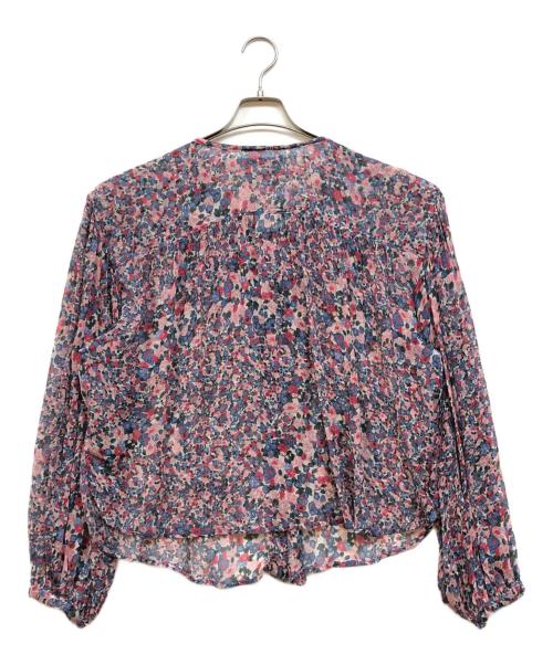 ISABEL MARANT（イザベルマラン）ISABEL MARANT (イザベルマラン) シルクフラワープリントブラウス マルチカラー サイズ:38の古着・服飾アイテム