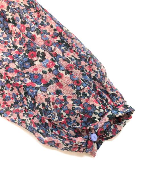 ISABEL MARANT（イザベルマラン）ISABEL MARANT (イザベルマラン) シルクフラワープリントブラウス マルチカラー サイズ:38の古着・服飾アイテム