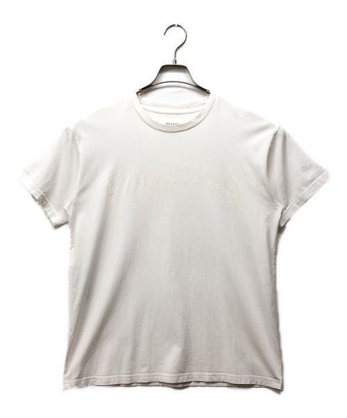Maison Margiela（メゾンマルジェラ）Maison Margiela (メゾンマルジェラ) ロゴカットソー ホワイト サイズ:Mの古着・服飾アイテム