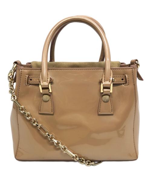 Maison Margiela（メゾンマルジェラ）Maison Margiela (メゾンマルジェラ) 5ACショルダーバッグ ピンクベージュの古着・服飾アイテム