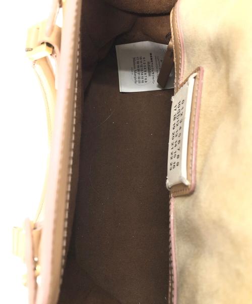 Maison Margiela（メゾンマルジェラ）Maison Margiela (メゾンマルジェラ) 5ACショルダーバッグ ピンクベージュの古着・服飾アイテム