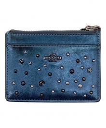 COACH×水原希子（コーチ×ミズハラキコ）の古着「チェーン付きコインケース」｜ブルー