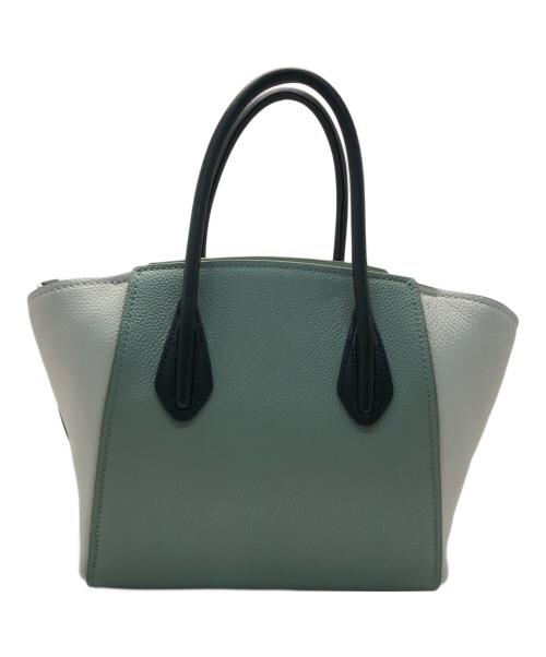 Kate Spade（ケイトスペード）Kate Spade (ケイトスペード) グレースミディアムサッチェルバッグ グリーンの古着・服飾アイテム