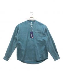DUFFER（ダファー）の古着「プルオーバーシャツ」｜ブルー