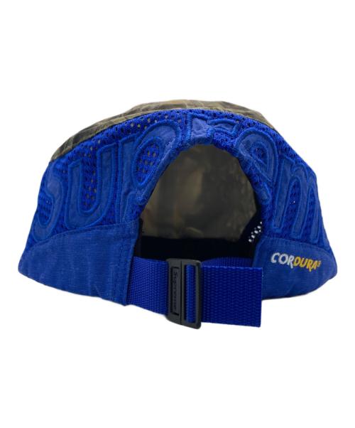 SUPREME（シュプリーム）Supreme (シュプリーム) 25SS CORDURA MESH 6-PANEL CAP ブルー×カーキの古着・服飾アイテム
