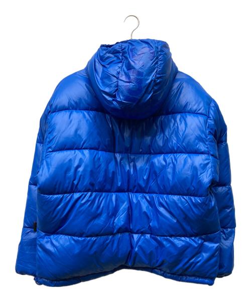 SUPREME（シュプリーム）Supreme (シュプリーム) 23SS MADRAS REVERSIBLE WINDSTOPPER PUFFER JACKET マルチカラー×ブルー サイズ:Mの古着・服飾アイテム