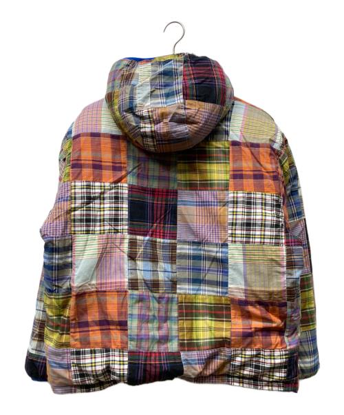 SUPREME（シュプリーム）Supreme (シュプリーム) 23SS MADRAS REVERSIBLE WINDSTOPPER PUFFER JACKET マルチカラー×ブルー サイズ:Mの古着・服飾アイテム