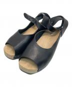 Trippenトリッペン）の古着「レザーサンダル」｜ブラック