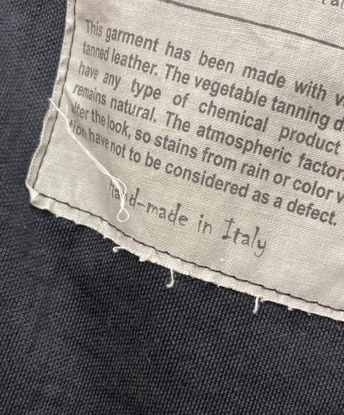 GIORGIO BRATO（ジョルジョブラッド）GIORGIO BRATO (ジョルジョブラッド) ラムレザーシングルライダースジャケット ブラック サイズ:44の古着・服飾アイテム