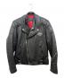 Lewis Leathers（ルイスレザース）の古着「ダブルライダースジャケット」｜ブラック