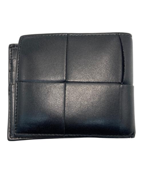 BOTTEGA VENETA（ボッテガベネタ）BOTTEGA VENETA (ボッテガベネタ) カセットイントレチャートウォレット ブラックの古着・服飾アイテム