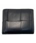BOTTEGA VENETA（ボッテガベネタ）の古着「カセットイントレチャートウォレット」｜ブラック