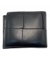 BOTTEGA VENETA (ボッテガベネタ) カセットイントレチャートウォレット ブラック：30000円