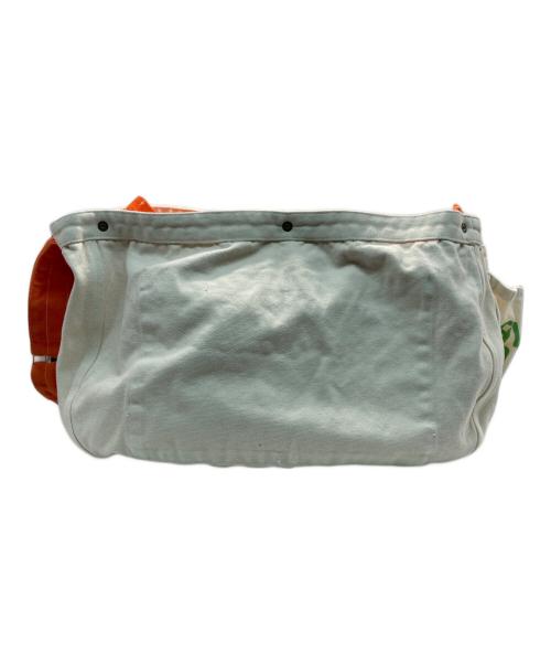 NO BRAND（ノーブランド）NO BRAND (ノーブランド) ニュースペーパーバッグ アイボリーの古着・服飾アイテム