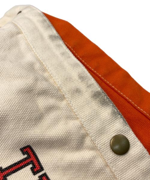 NO BRAND（ノーブランド）NO BRAND (ノーブランド) ニュースペーパーバッグ アイボリーの古着・服飾アイテム