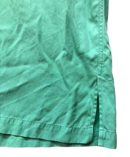 POLO RALPH LAUREN（ポロ・ラルフローレン）POLO RALPH LAUREN (ポロ・ラルフローレン) コットンシルクオープンカラーシャツ ブルー サイズ:XLの古着・服飾アイテム