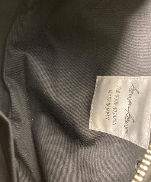 kawa-kawa（カワカワ）kawa-kawa (カワカワ) HatomeボディバッグM ブラック×ブラウンの古着・服飾アイテム