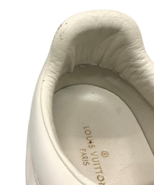 LOUIS VUITTON（ルイ ヴィトン）LOUIS VUITTON (ルイ ヴィトン) ルクセンブルグライン ローカットスニーカー ホワイト×ブラウン サイズ:9の古着・服飾アイテム