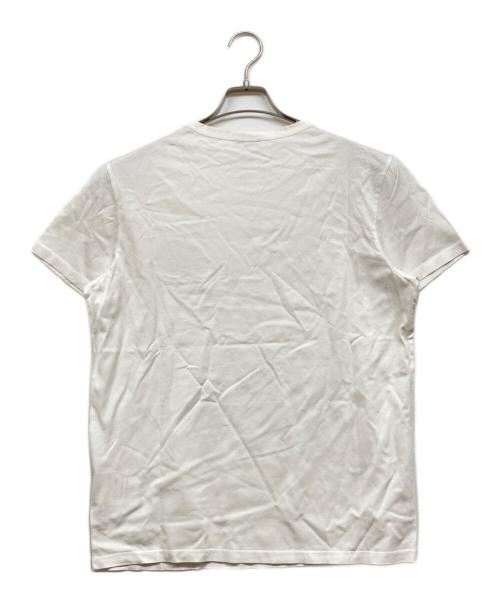 MONCLER（モンクレール）MONCLER (モンクレール) MAGLIA T-SHIRT ホワイト サイズ:Lの古着・服飾アイテム