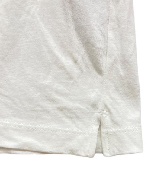 DSQUARED2（ディースクエアード）DSQUARED2 (ディースクエアード) Cigarette Fit プリントTシャツ ホワイト×ブラック サイズ:Mの古着・服飾アイテム